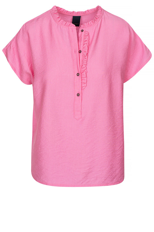 LUXZUZ // ONE TWO Maritoana Blouse Blouse 348 Pink Carnation