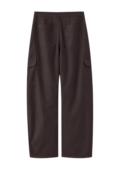 LUXZUZ // ONE TWO Olly Pant Pant 793 Chocolate Plum