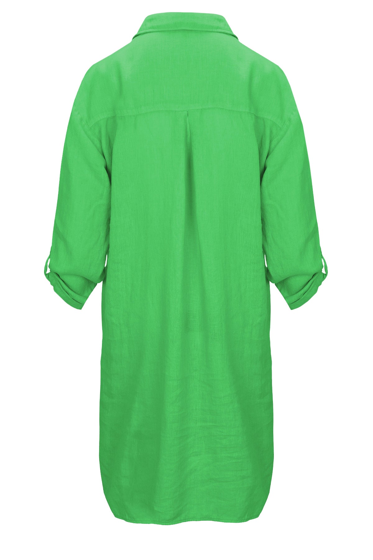 LUXZUZ // ONE TWO Osa Long Shirt Dress 623 Kelly Green