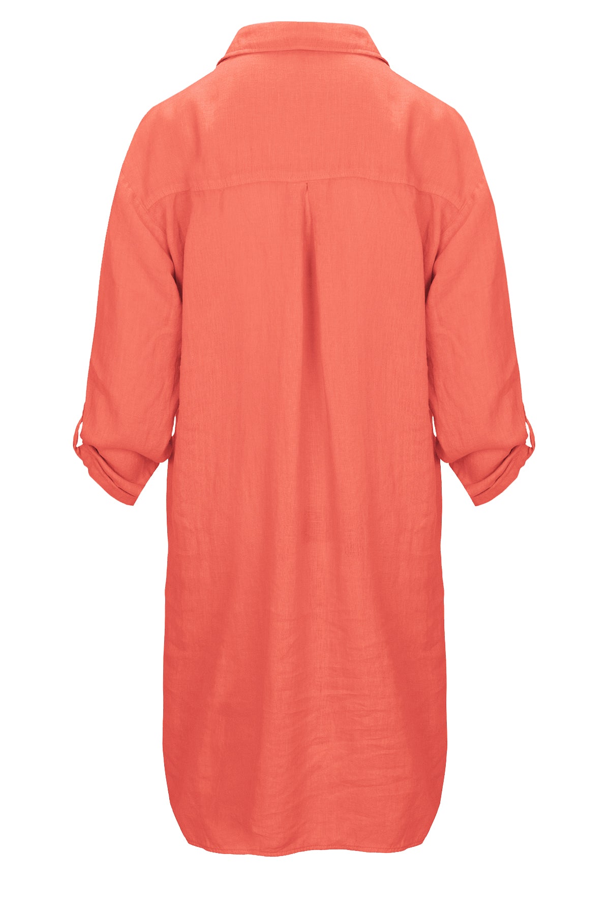 LUXZUZ // ONE TWO Osa Long Shirt Tuniqué 230 Emberglow
