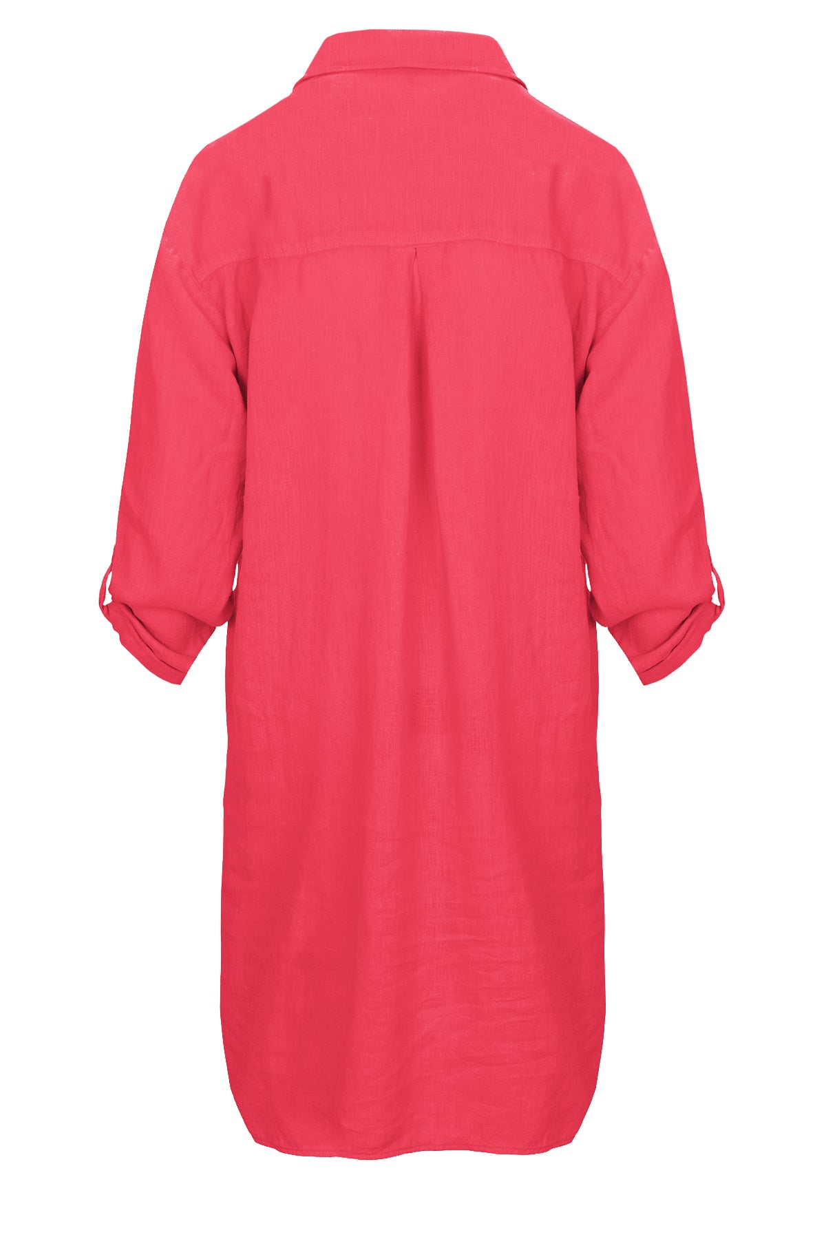 LUXZUZ // ONE TWO Osa Long Shirt Tuniqué 390 Raspberry