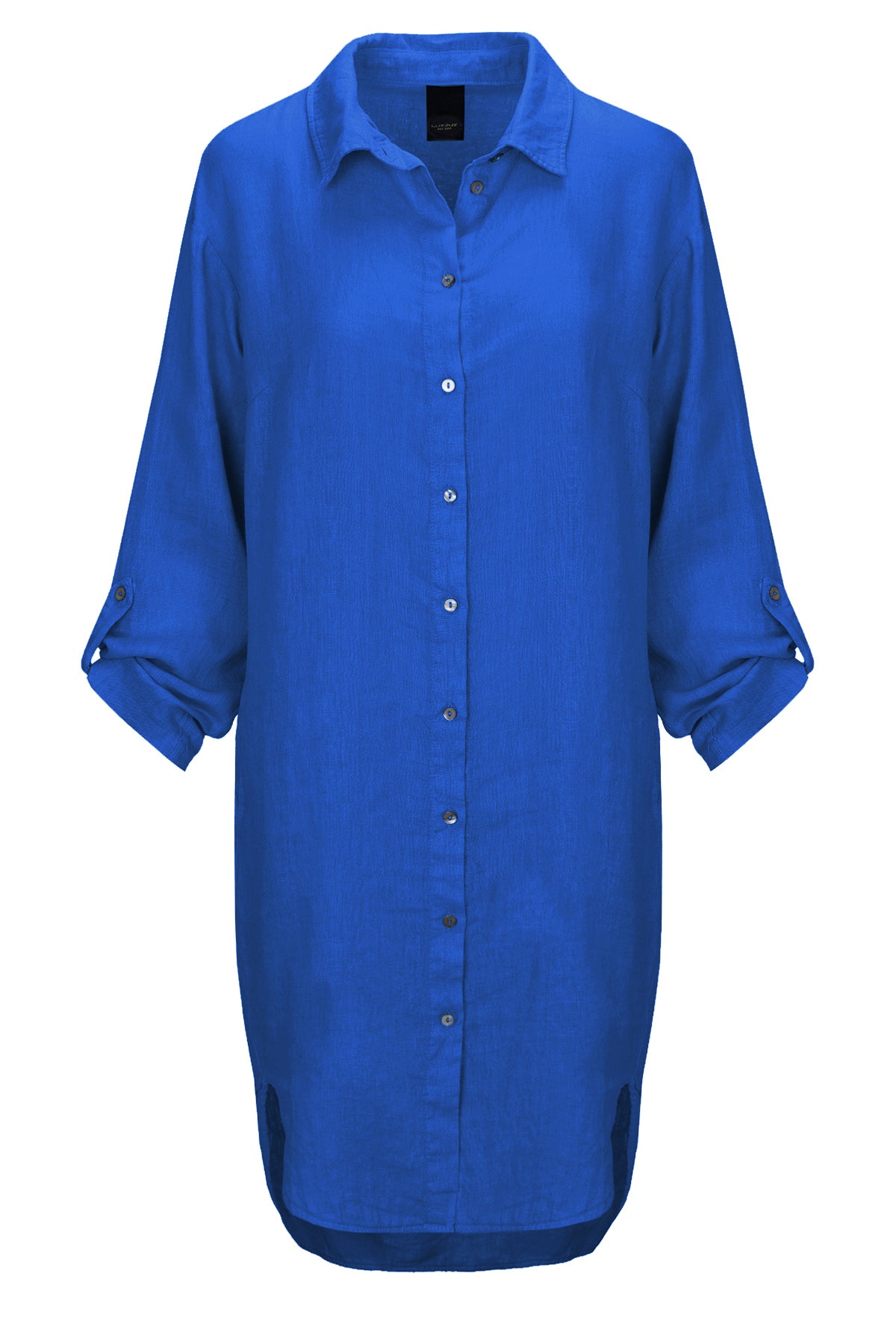 LUXZUZ // ONE TWO Osa Long Shirt Tuniqué 558 Dazzling Blue
