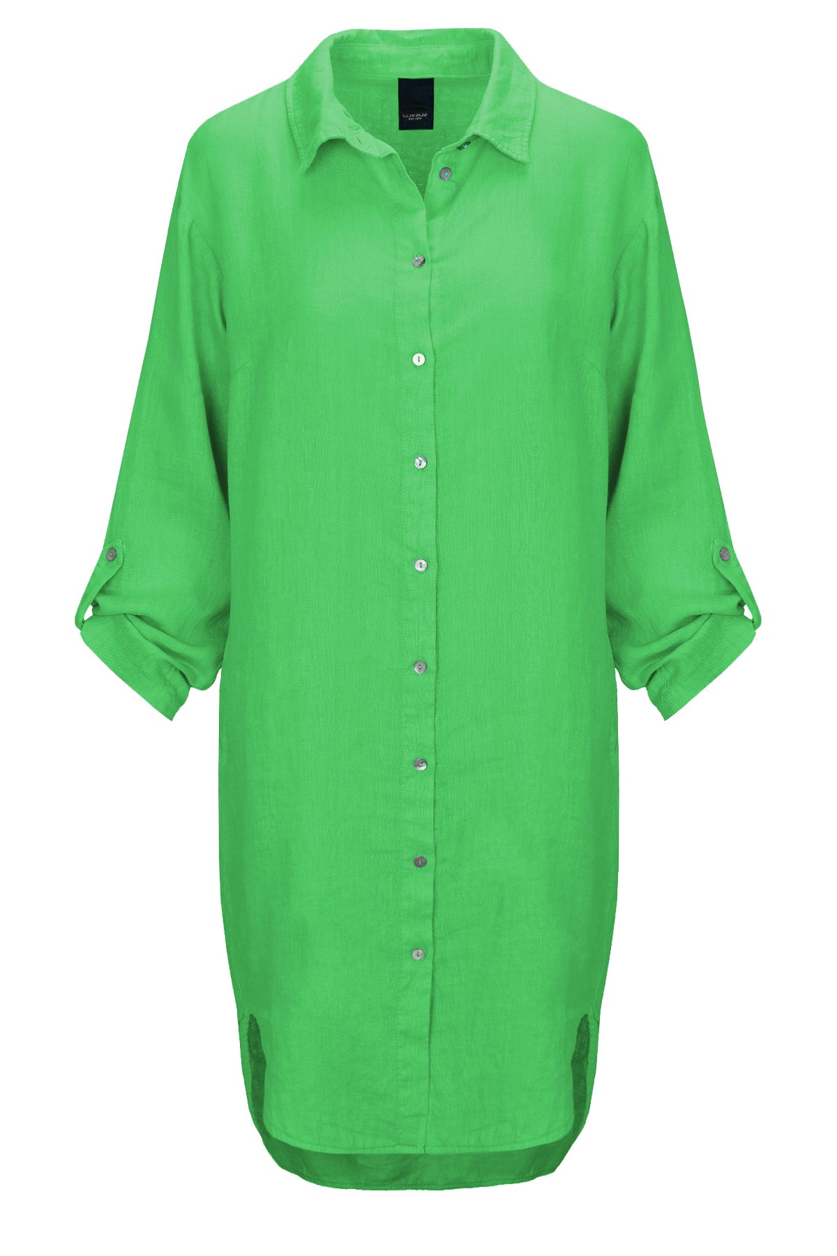 LUXZUZ // ONE TWO Osa Long Shirt Tuniqué 623 Kelly Green