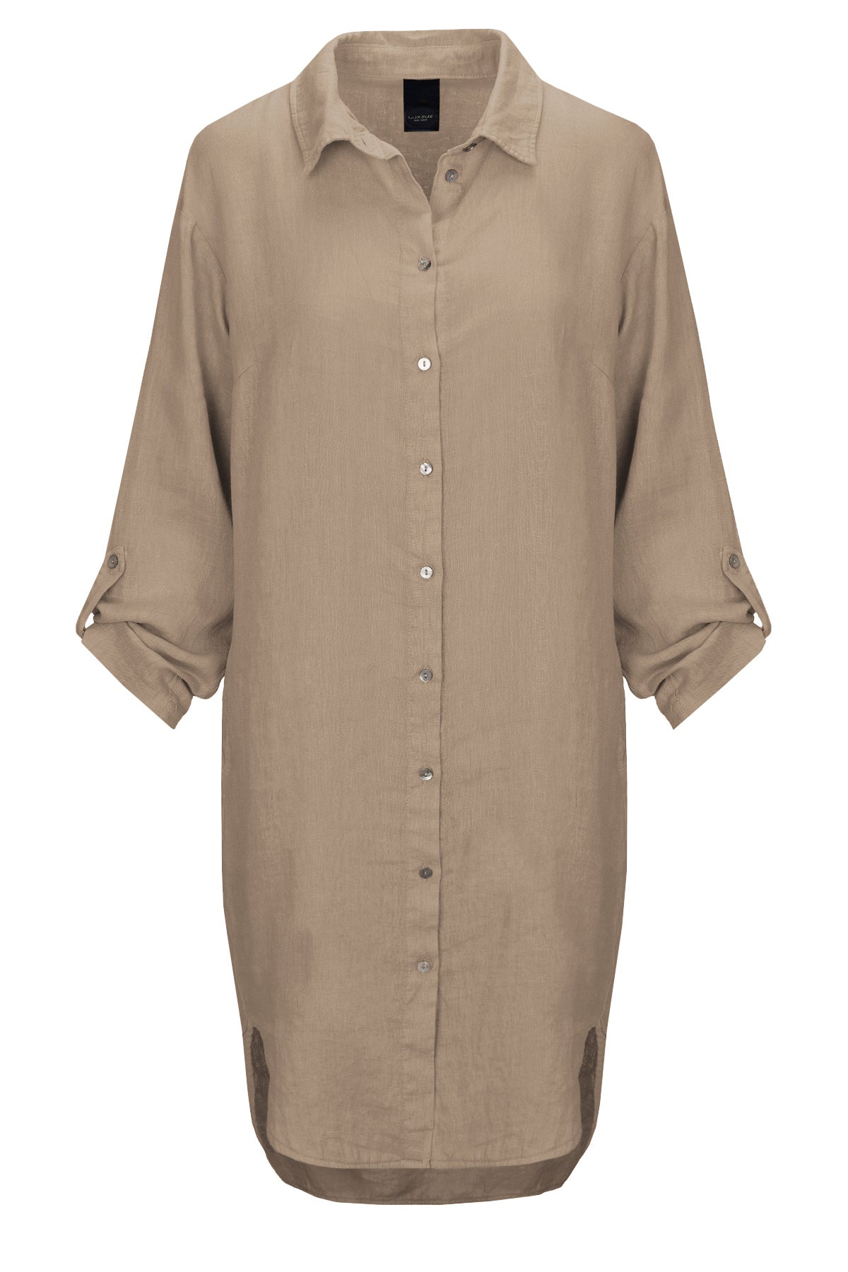 LUXZUZ // ONE TWO Osa Long Shirt Tuniqué 774 Granola