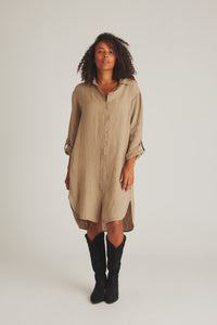 Osa Long Shirt - Granola
