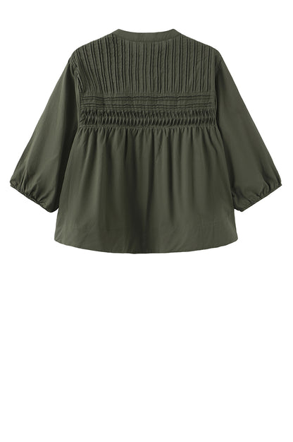 LUXZUZ // ONE TWO Percha Blouse Blouse 632 Olivo