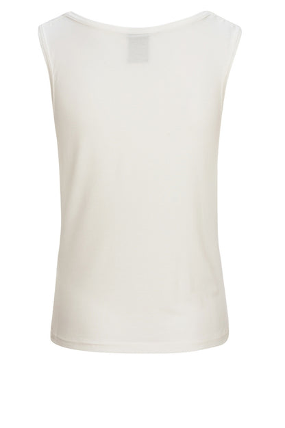 LUXZUZ // ONE TWO Pian Bamboo Top 737 Cream