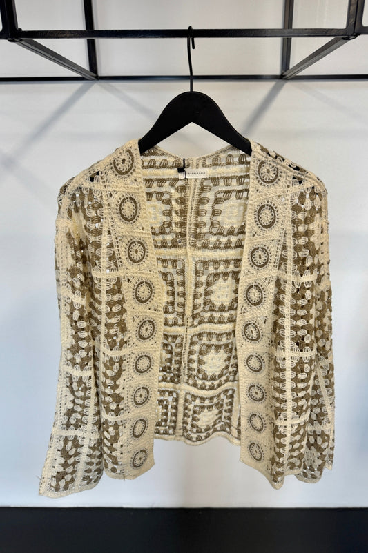 LUXZUZ // ONE TWO Polly Cardigan Cardigan 765 Drift Wood