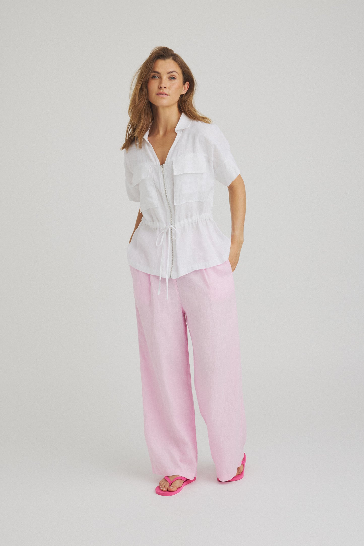 LUXZUZ // ONE TWO Rita Pant Pant 322 Pink Lady