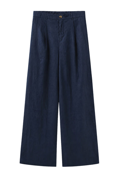 LUXZUZ // ONE TWO Rita Pant Pant 575 Navy Blue