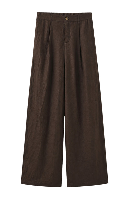 LUXZUZ // ONE TWO Rita Pant Pant 799 Choco Lux