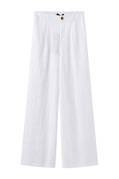 LUXZUZ // ONE TWO Rita Pant Pant 901 White