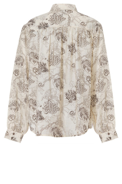 LUXZUZ // ONE TWO Rosa Shirt Shirt 788 Chocolate Chip