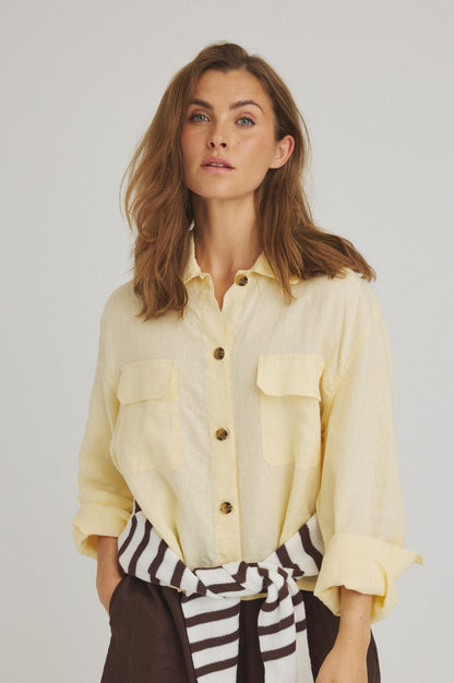 LUXZUZ // ONE TWO Ruby Shirt Shirt 100 Anise Flower