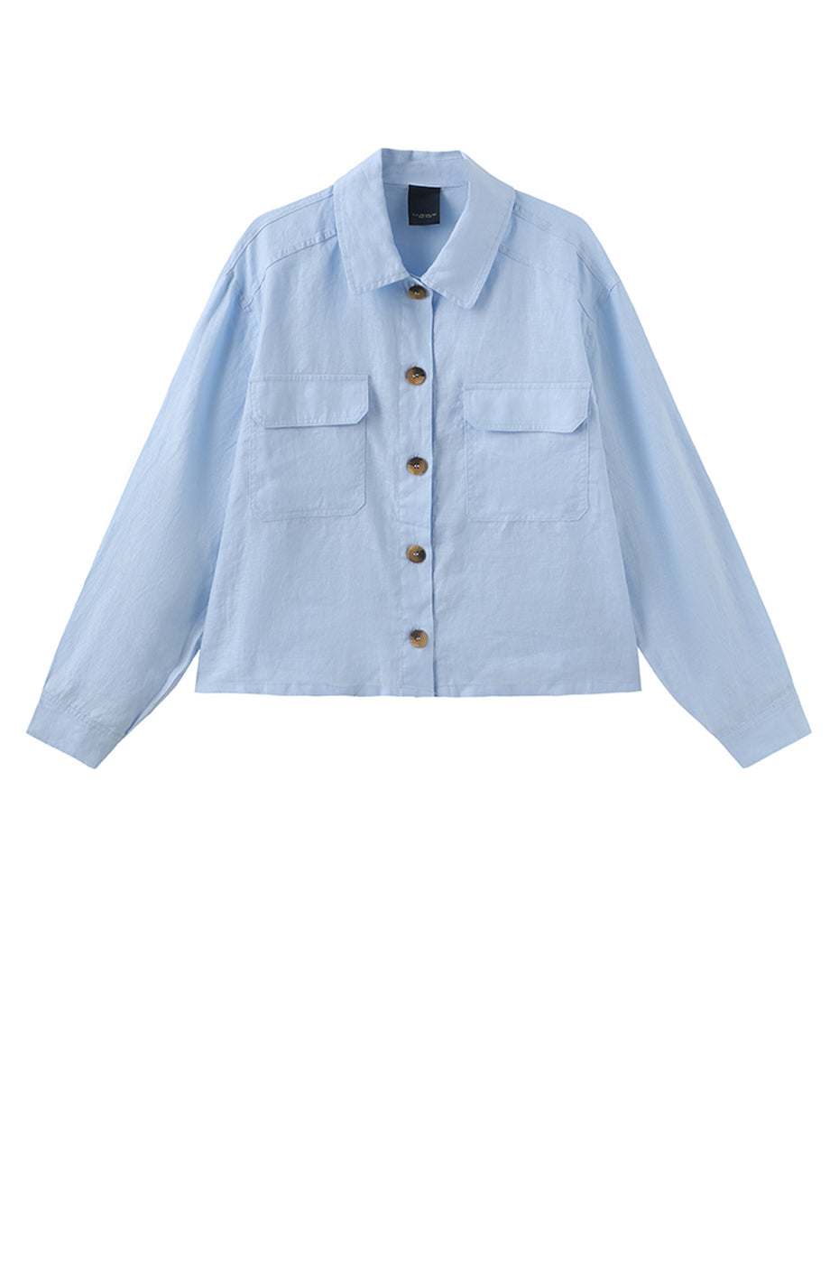 LUXZUZ // ONE TWO Ruby Shirt Shirt 501 Cerulean Blue