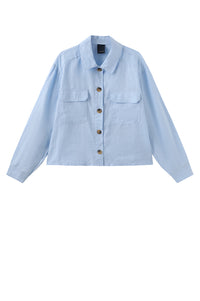 Ruby Shirt - Cerulean Blue