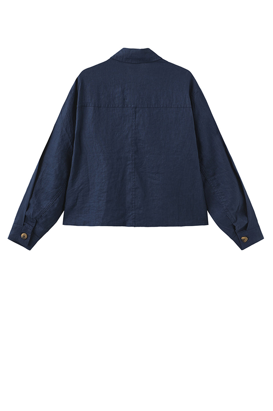 LUXZUZ // ONE TWO Ruby Shirt Shirt 575 Navy Blue
