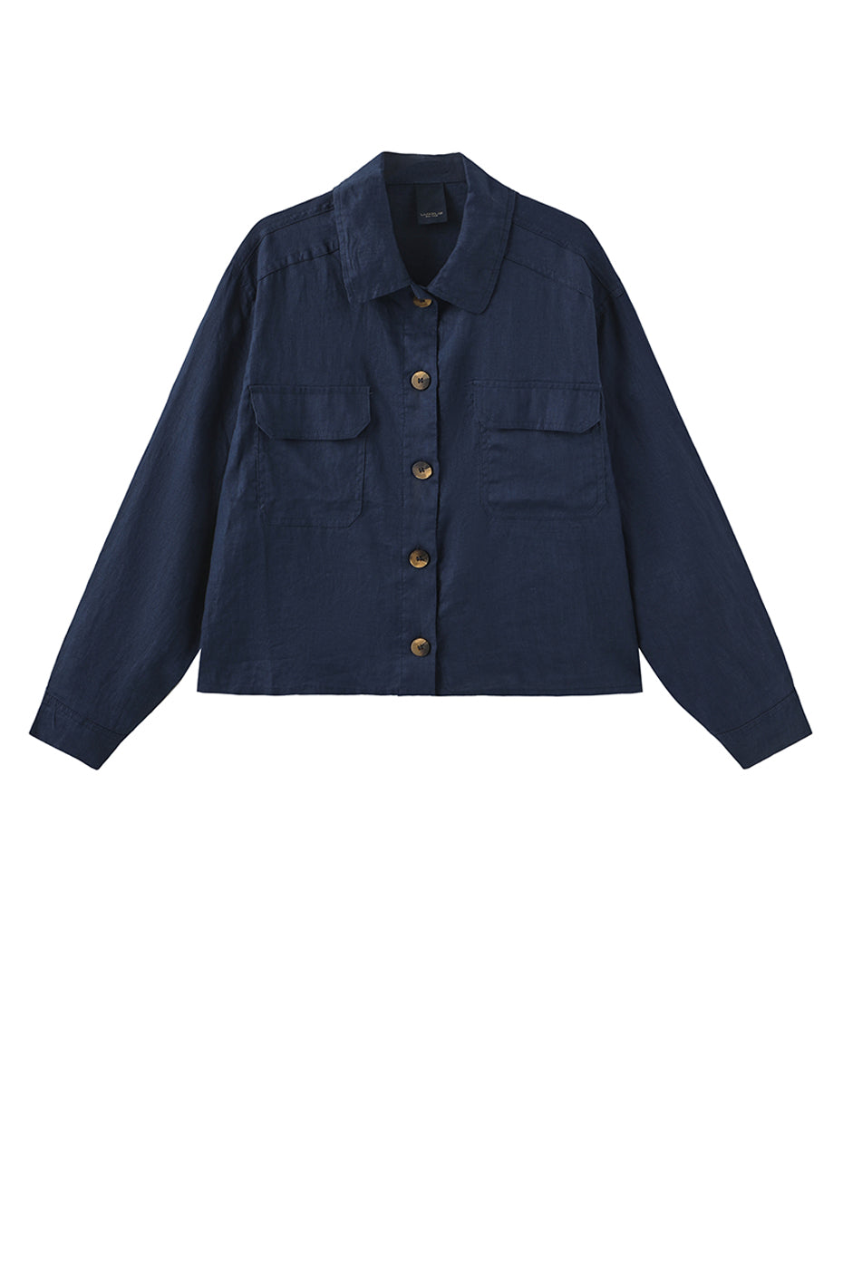 LUXZUZ // ONE TWO Ruby Shirt Shirt 575 Navy Blue