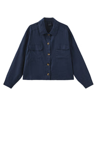 Ruby Shirt - Navy Blue