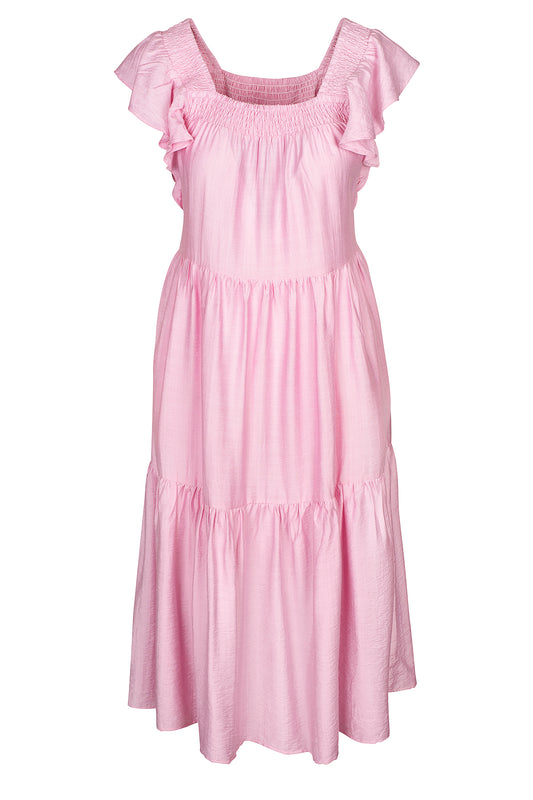 LUXZUZ // ONE TWO Rufusana Dress Dress 314 Rose Shadow