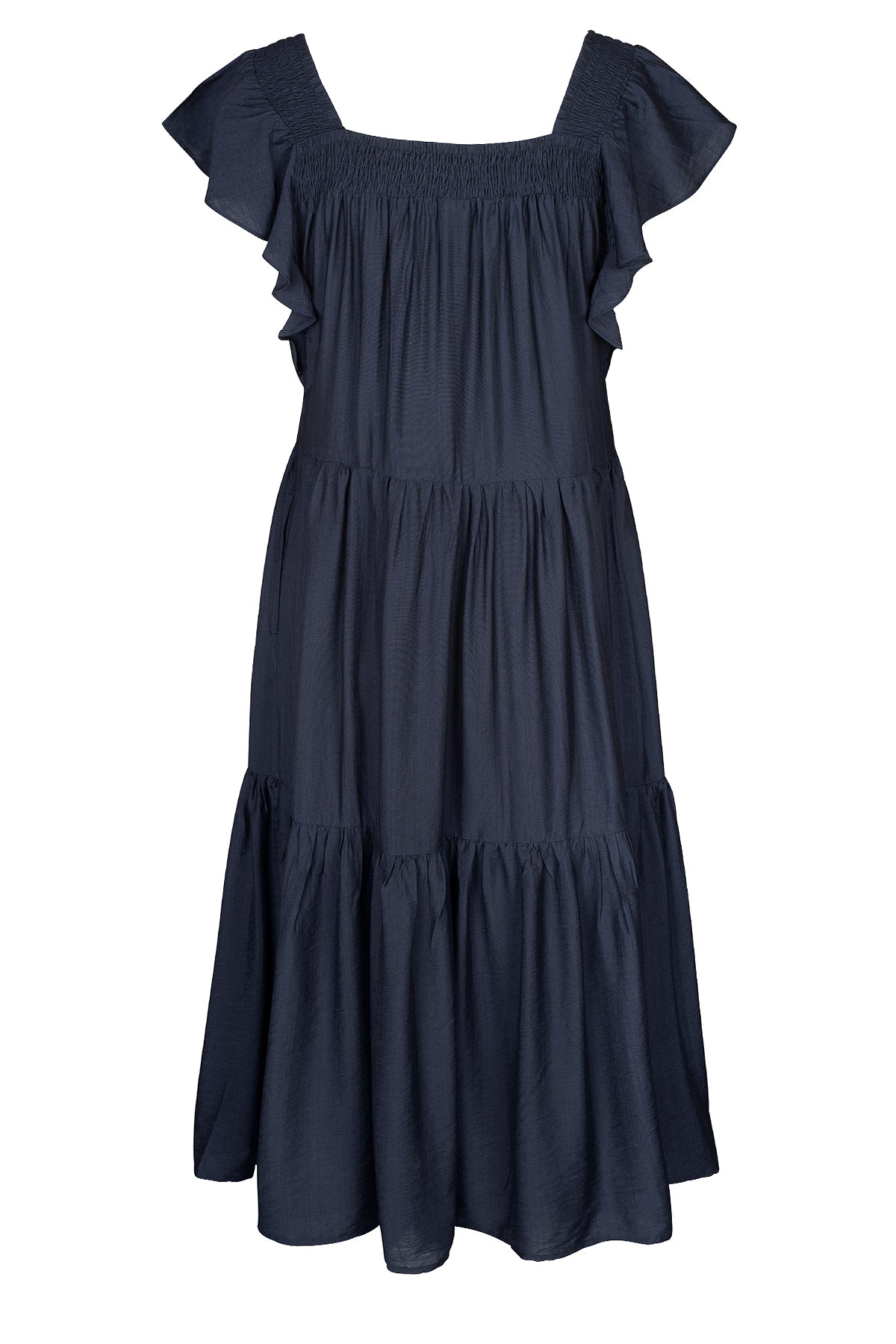 LUXZUZ // ONE TWO Rufusana Dress Dress 575 Navy Blue