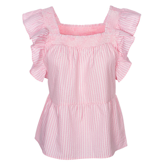 LUXZUZ // ONE TWO Rufusine Blouse Blouse 380 Sachet Pink