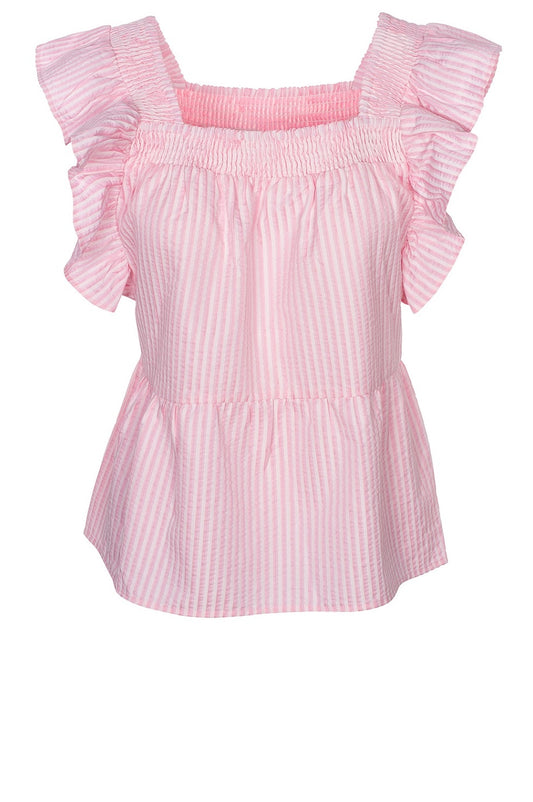 LUXZUZ // ONE TWO Rufusine Blouse Blouse 380 Sachet Pink