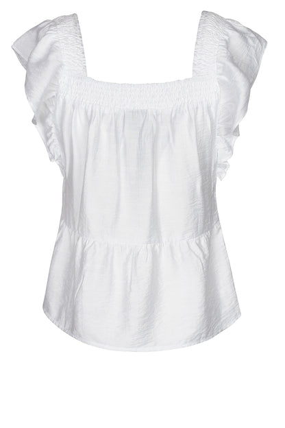 LUXZUZ // ONE TWO Rufusine Blouse Blouse 901 White