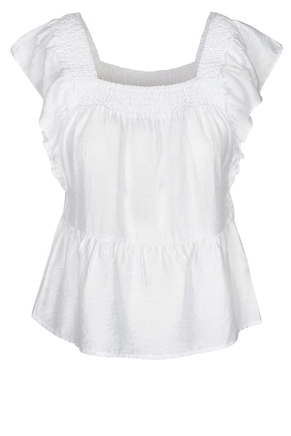 LUXZUZ // ONE TWO Rufusine Blouse Blouse 901 White