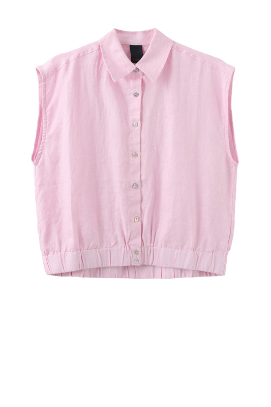 LUXZUZ // ONE TWO Sakina Shirt Shirt 322 Pink Lady