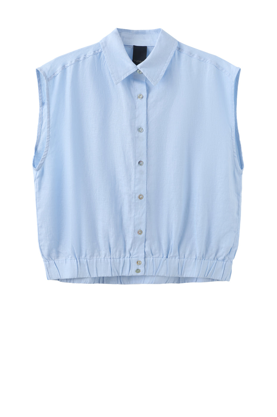 LUXZUZ // ONE TWO Sakina Shirt Shirt 501 Cerulean Blue