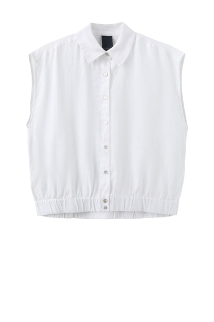 LUXZUZ // ONE TWO Sakina Shirt Shirt 901 White