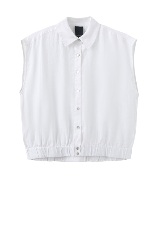LUXZUZ // ONE TWO Sakina Shirt Shirt 901 White