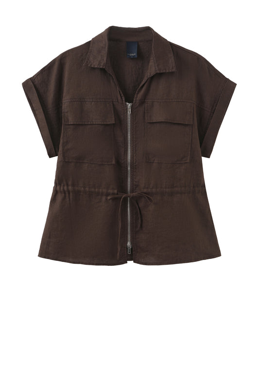 LUXZUZ // ONE TWO Sari Shirt Shirt 799 Choco Lux