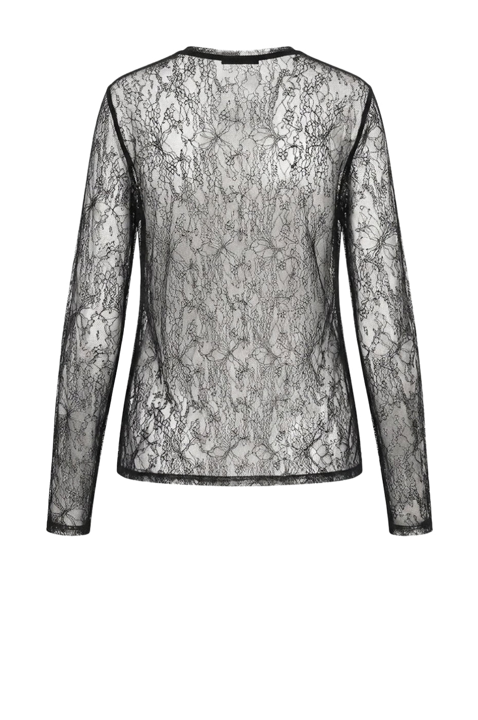 LUXZUZ // ONE TWO Segberg Lace T-shirt T-Shirt 999 Black