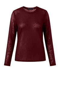 Segberg Lace T-shirt - Plum