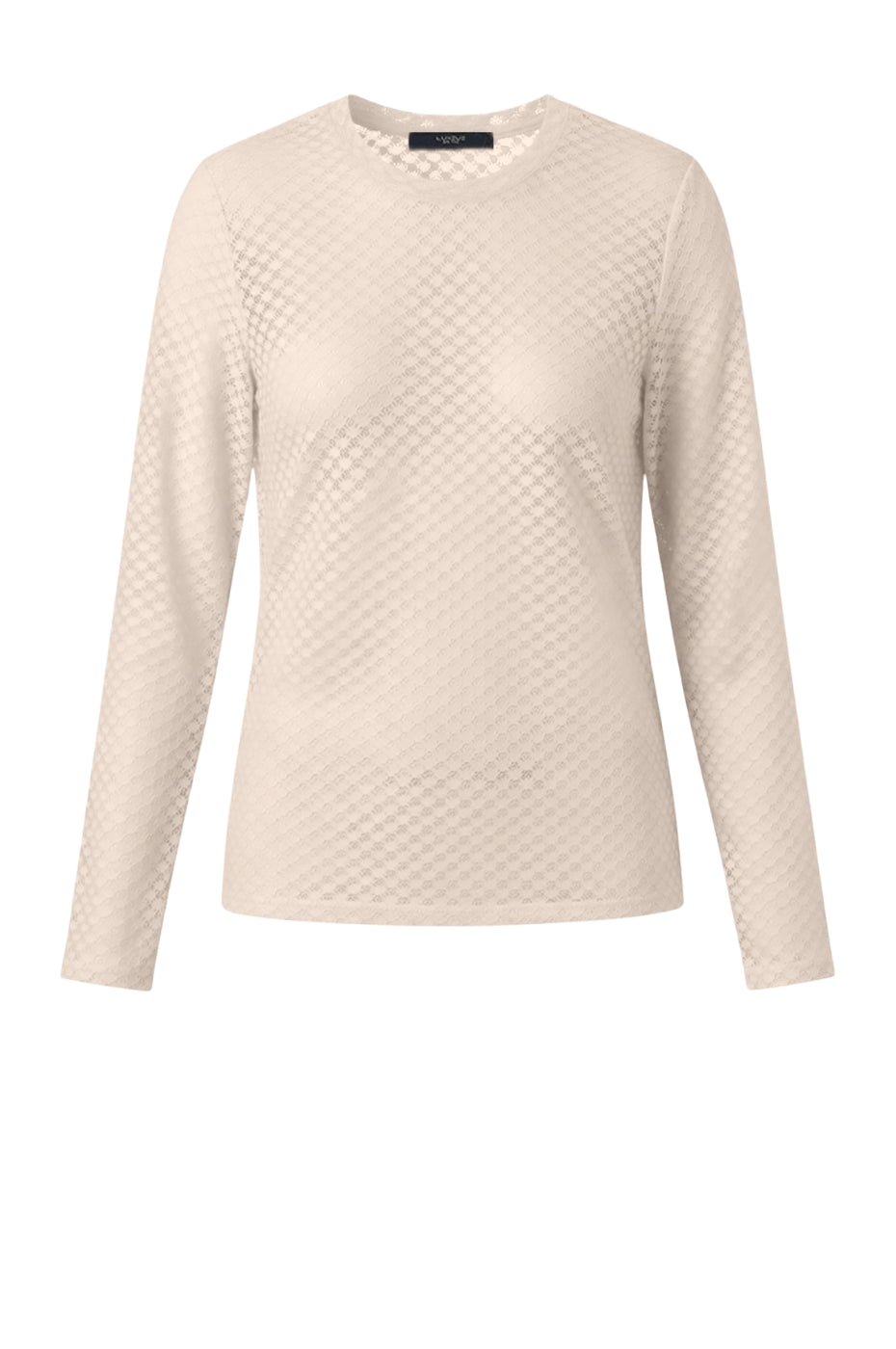 LUXZUZ // ONE TWO Segberg Lace T-shirt T-Shirt 741 Ecru
