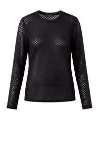 Segberg Lace T-shirt - Black