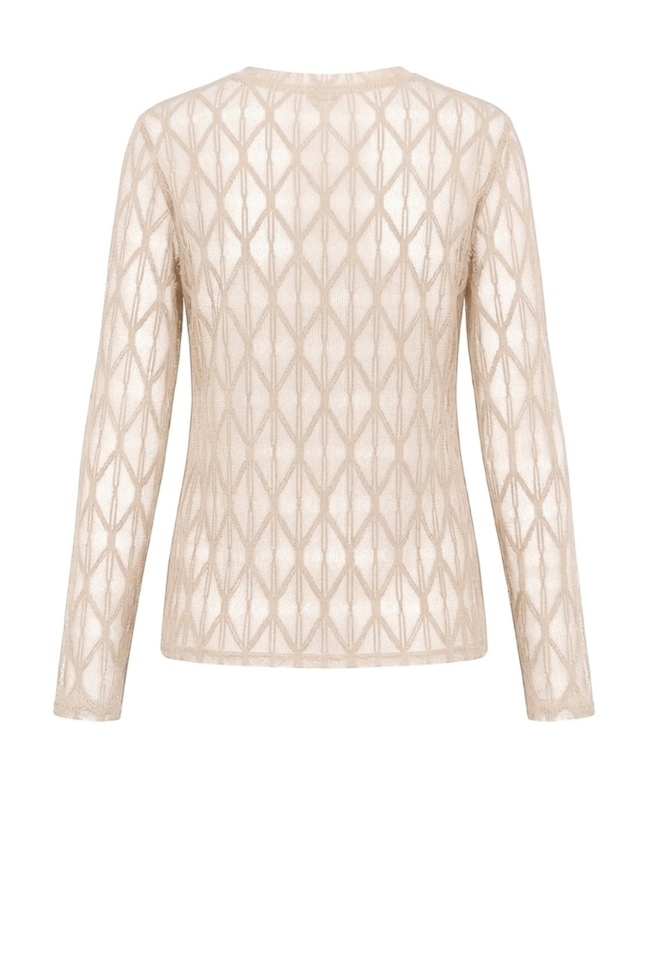 LUXZUZ // ONE TWO Segberg Lace T-shirt T-Shirt 741 Ecru