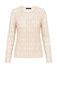 Segberg Lace T-shirt - Ecru