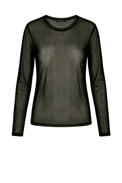 LUXZUZ // ONE TWO Segberg Mesh T Shirt T-Shirt 633 Army