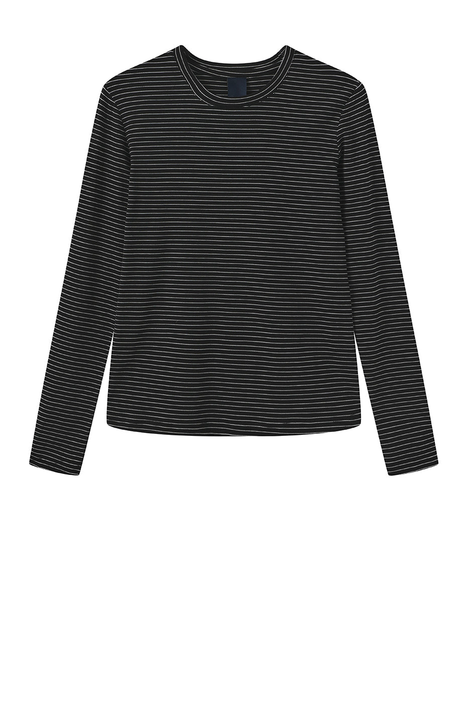 LUXZUZ // ONE TWO Segberg Stripe T-shirt T-Shirt 999 Black