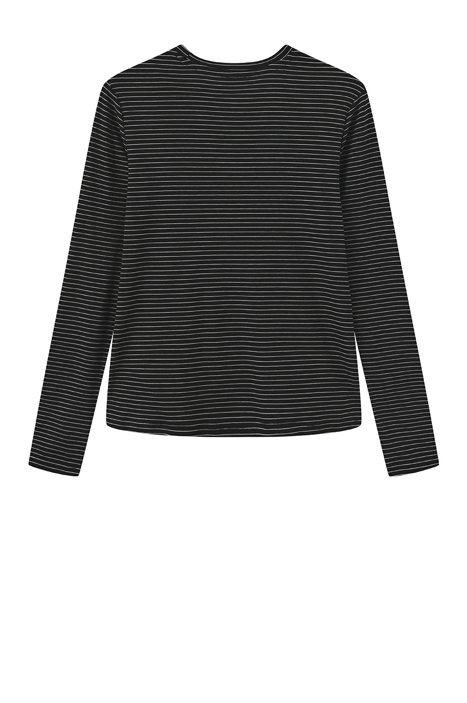 LUXZUZ // ONE TWO Segberg Stripe T-shirt T-Shirt 999 Black