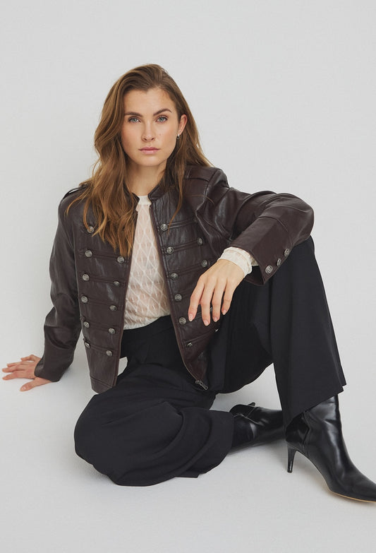 LUXZUZ // ONE TWO Siuna Jacket Jacket 799 Choco Lux