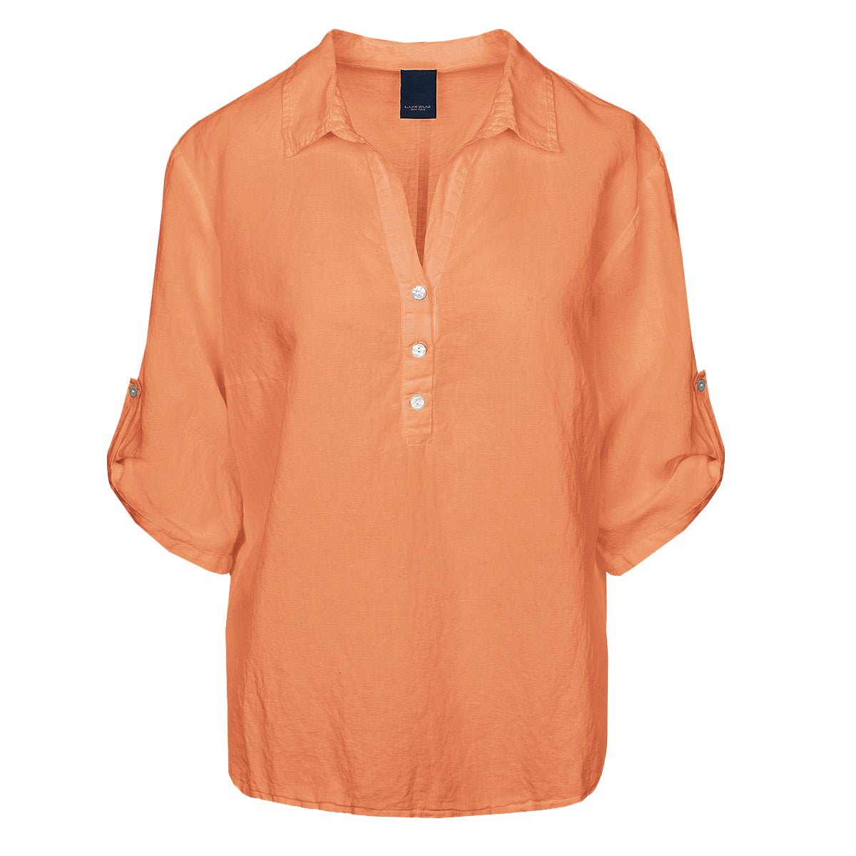 LUXZUZ // ONE TWO Siwaia Blouse Blouse 208 Apricot Wash
