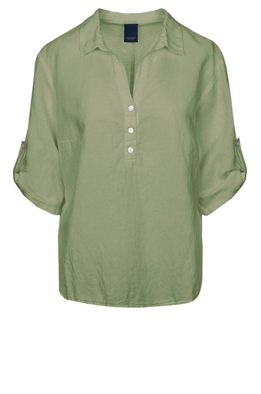 LUXZUZ // ONE TWO Siwaia Blouse Blouse 648 Pistachio Cream