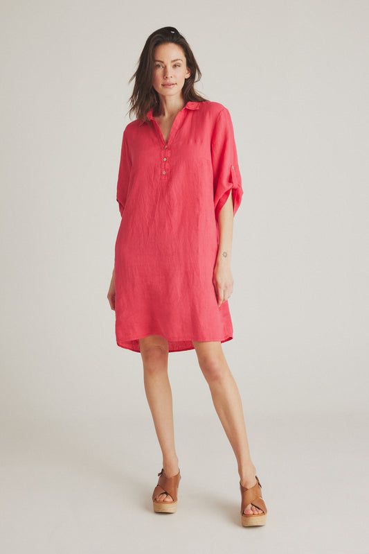 LUXZUZ // ONE TWO Siwinia Dress Dress 390 Raspberry