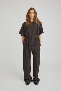 Thalia Pant - Choco Lux