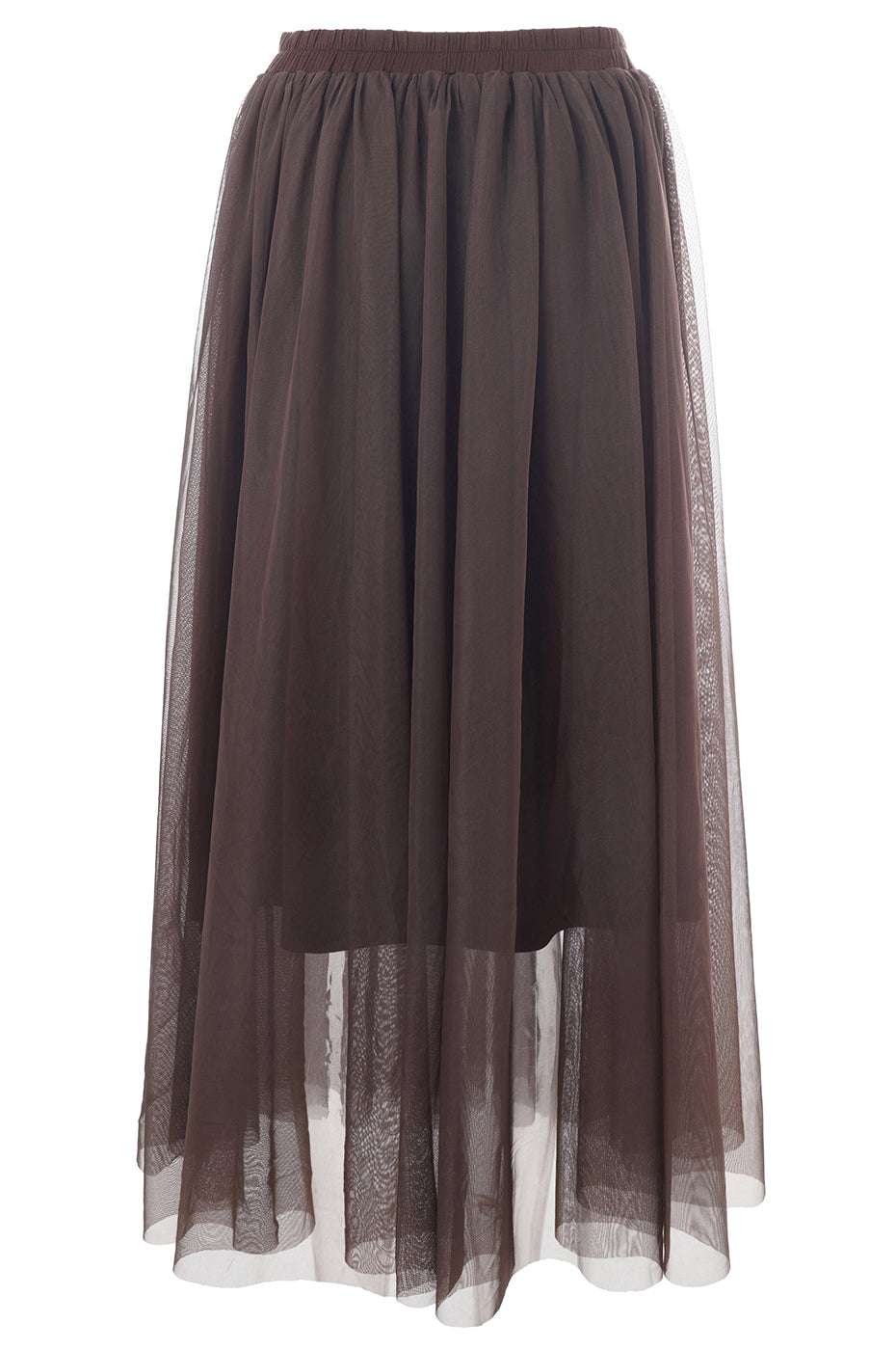 LUXZUZ // ONE TWO Tullia Skirt Skirt 795 Coffee Bean