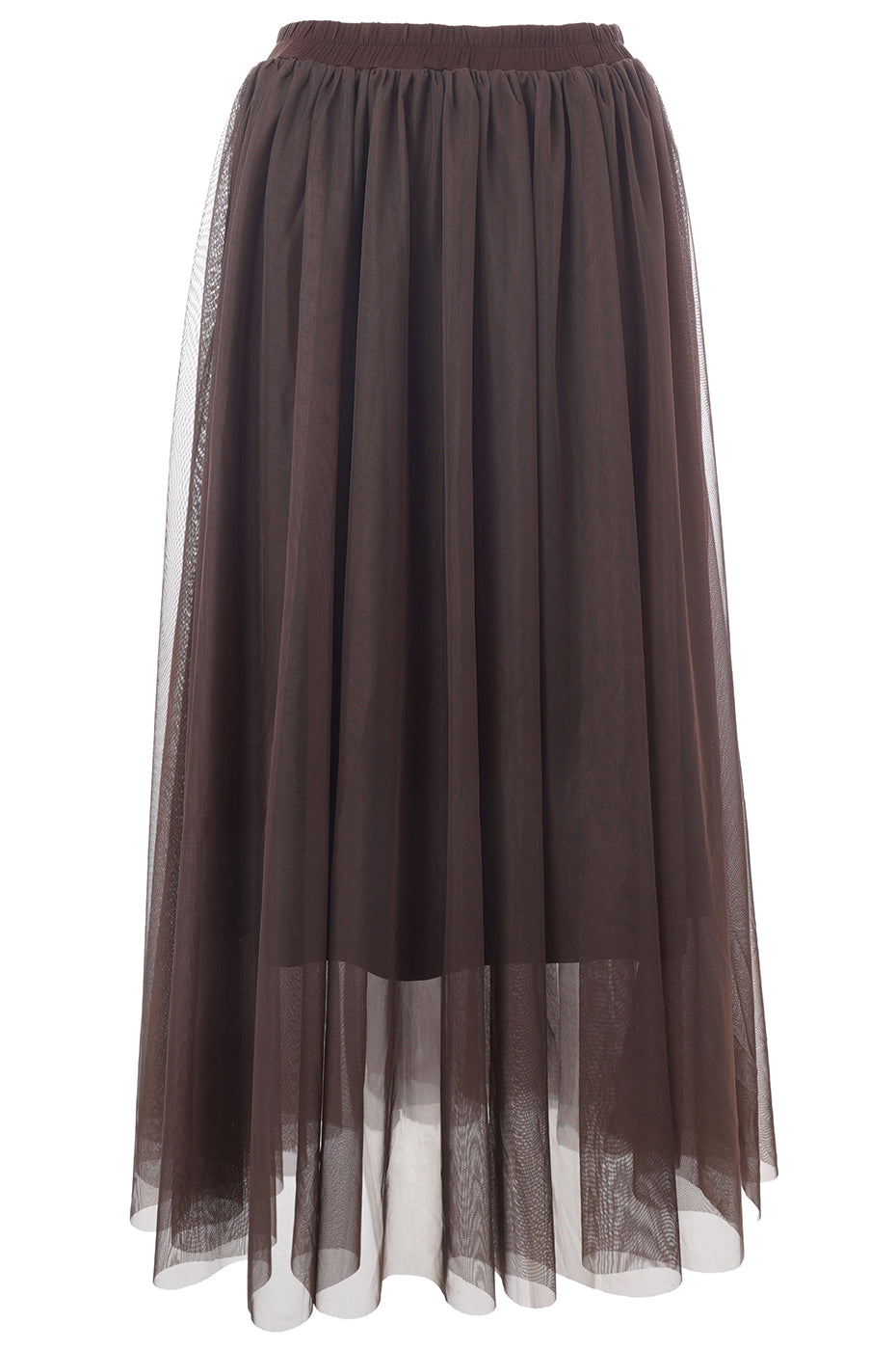 LUXZUZ // ONE TWO Tullia Skirt Skirt 795 Coffee Bean